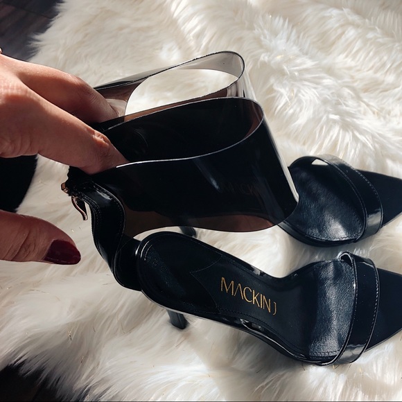 Black Pointy Stiletto Heels - Picture 8 of 8